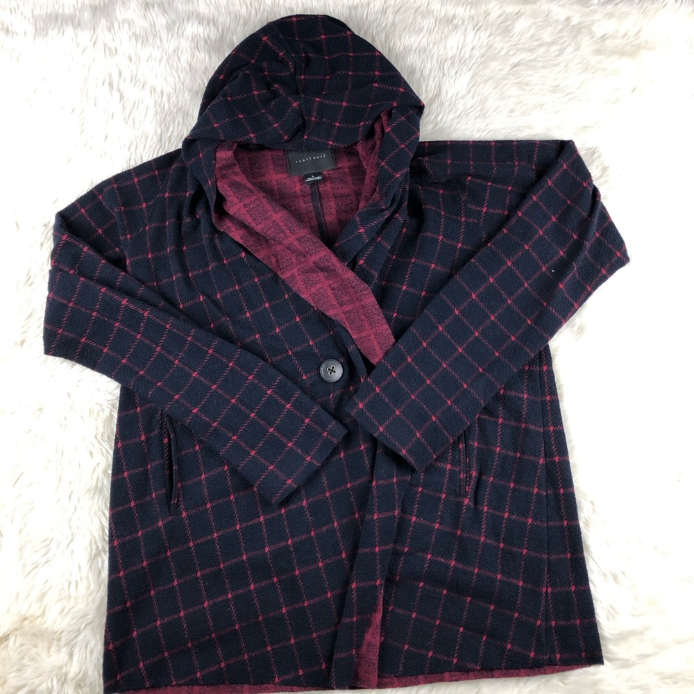 Anthropologie Sanctuary Wrap hooded cardigan